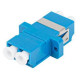 Lanberg FA-LCUP-SD01-0001-BU adaptador de fibra óptica LC/UPC 1 pieza(s) Azul, Blanco